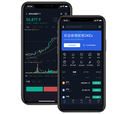 欧易专业交易界面展示